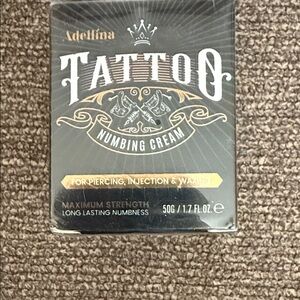 Tattoo Numbing Cream - Black and Gold